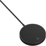 ADEQWAT Chargeur induction sans fil Qi 2 / MagSafe 15W 1,5M Noir