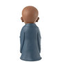 Voir la diapositive 3 : Paris Prix Statuette Moine Prière  Grady  32cm Bleu