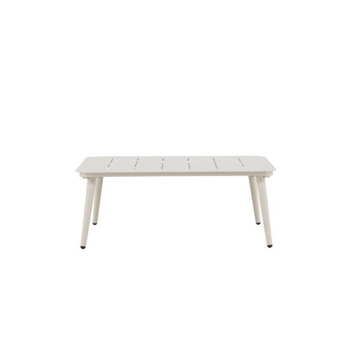 Paris Prix Table Basse de Jardin  Lina  90cm Beige