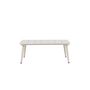 Voir la diapositive 4 : Paris Prix Table Basse de Jardin  Lina  90cm Beige