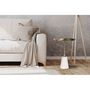 Voir la diapositive 4 : Paris Prix Table d'Appoint Design  Grant  51cm Blanc & Or