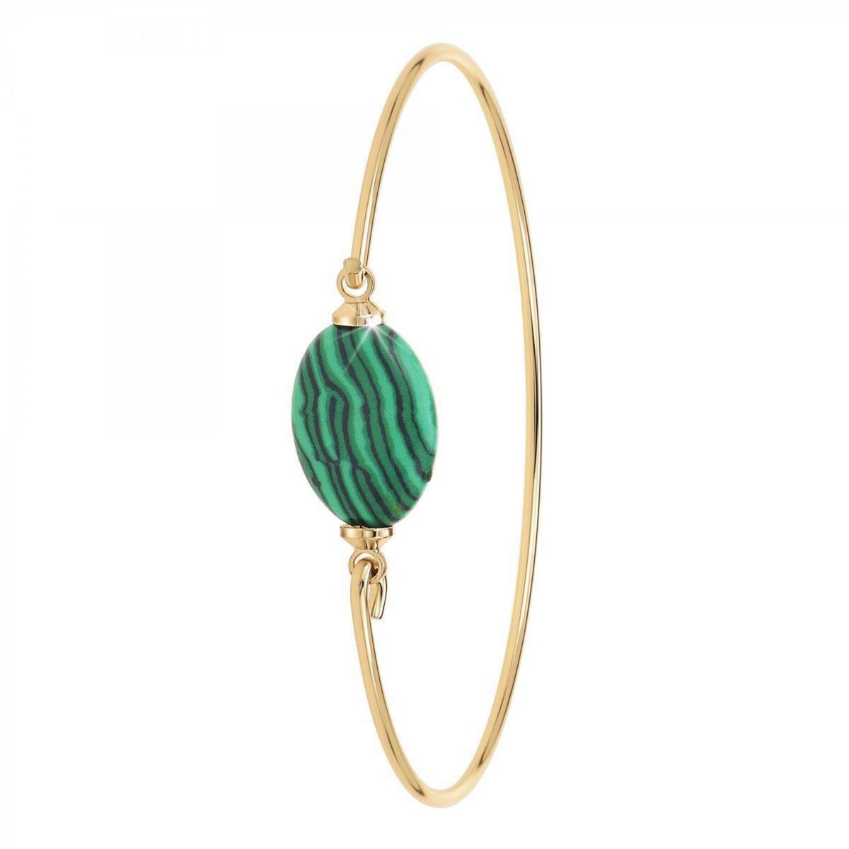 SC BOHEME Bracelet par SC Bohème orné d'une pierre malachite