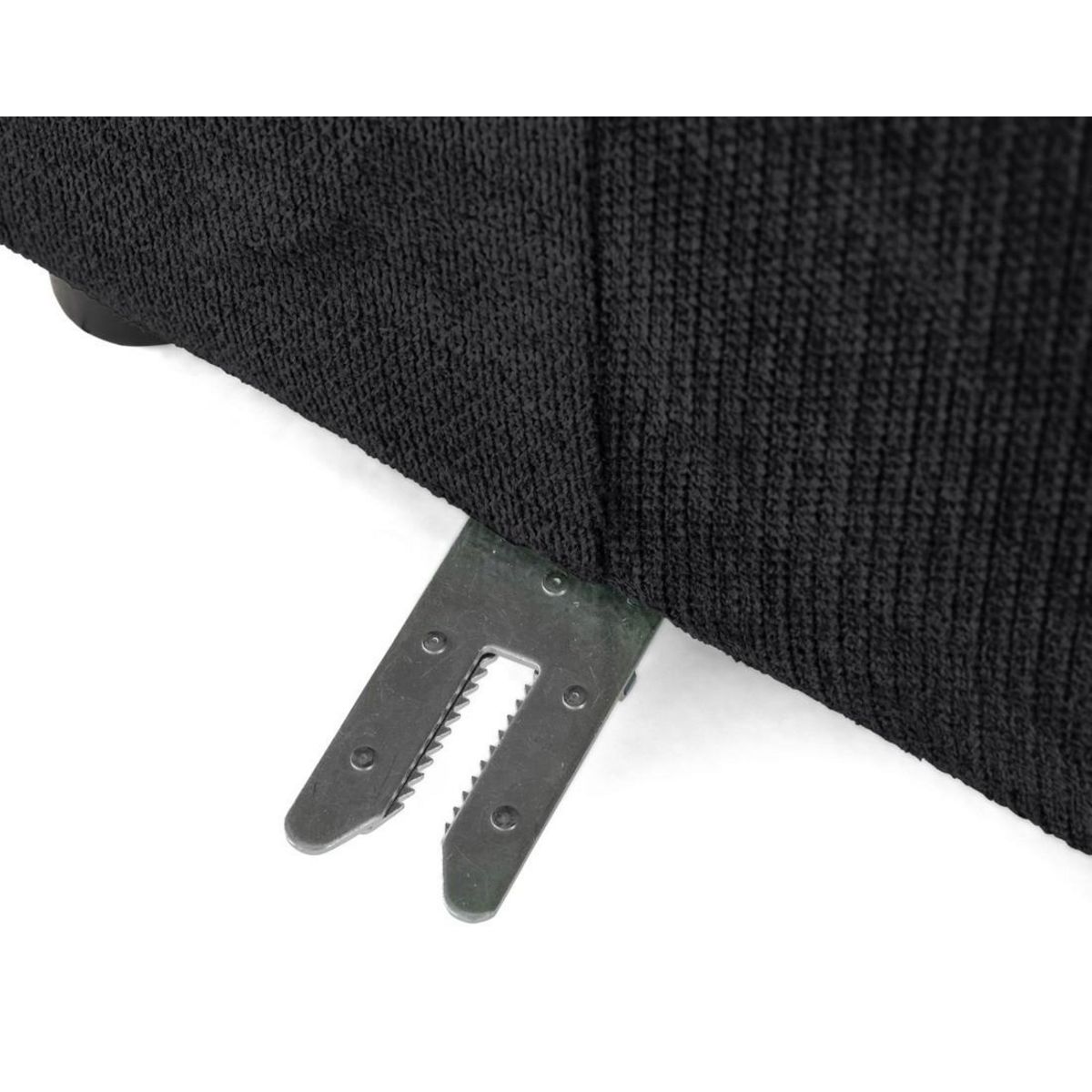 LISA DESIGN Debbie - module d'assise droit en tissu texturé