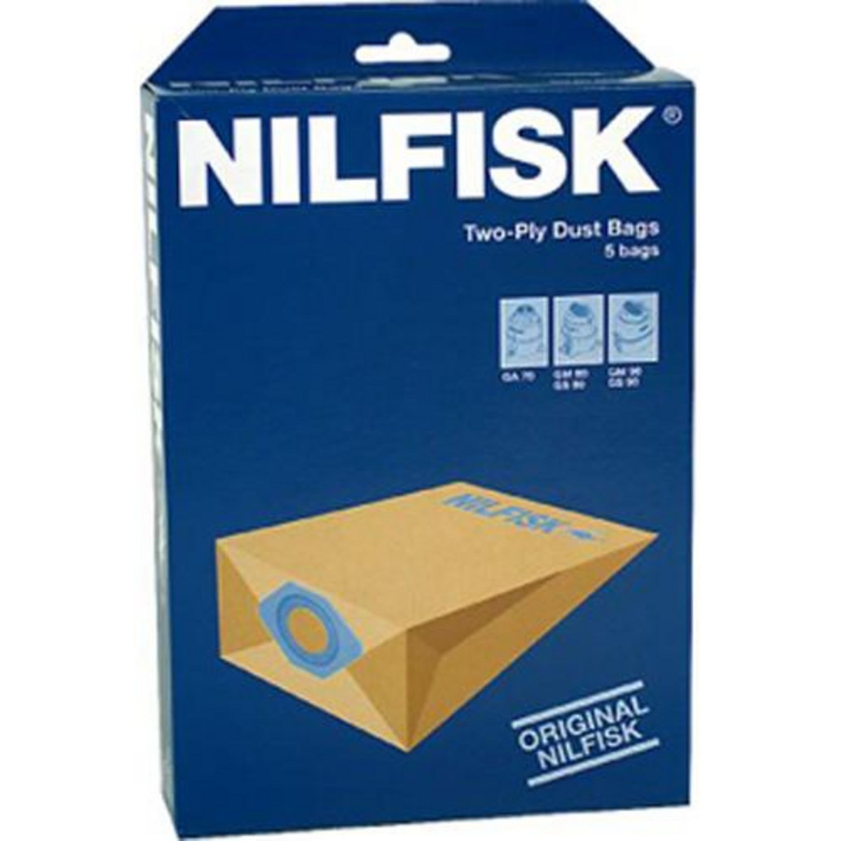 Nilfisk Lot de 5 sacs papiers - 82095000