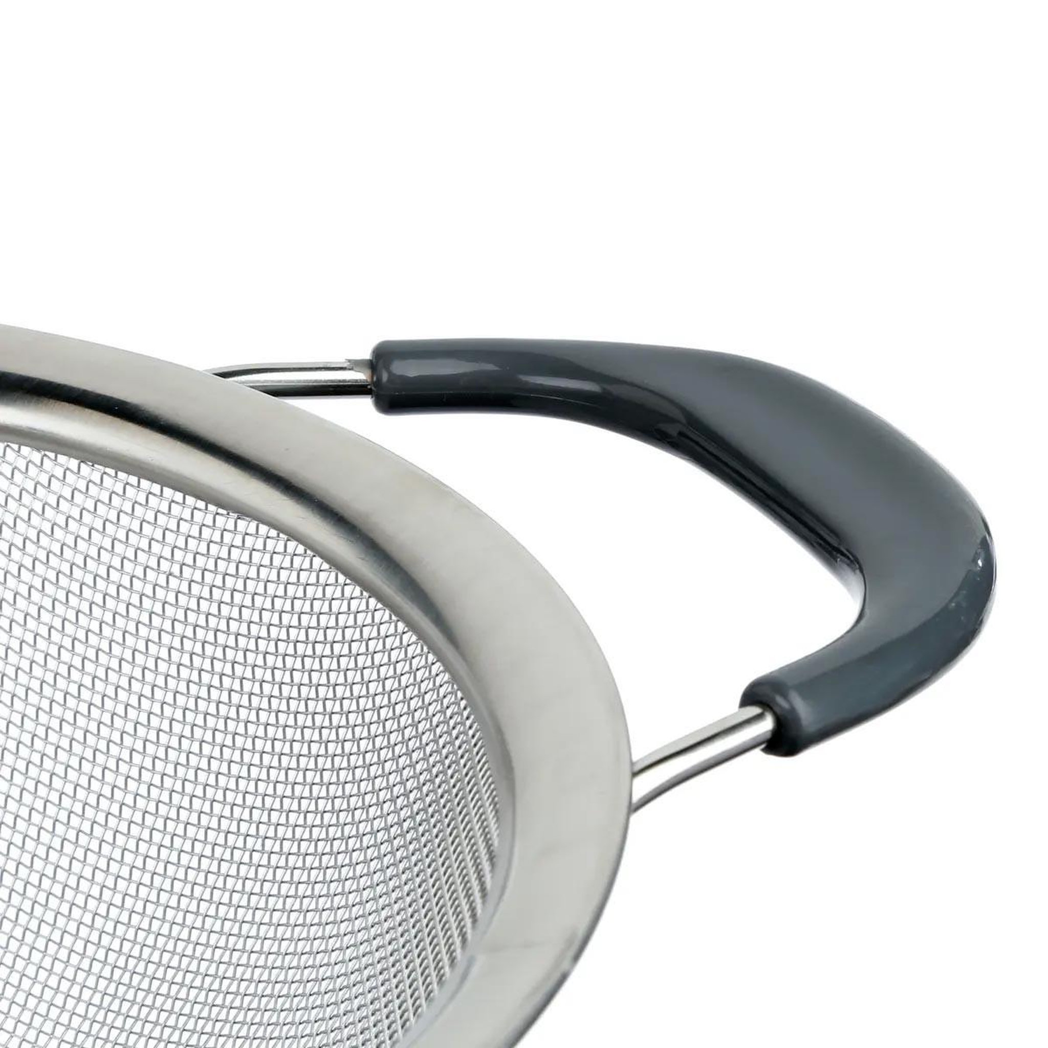 Voir la diapositive 2 : FIVE Passoire en inox  maille  22cm gris
