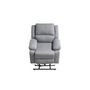 Voir la diapositive 6 : Fauteuil relax éléctrique avec releveur HELENA 1 place tissu gris clair