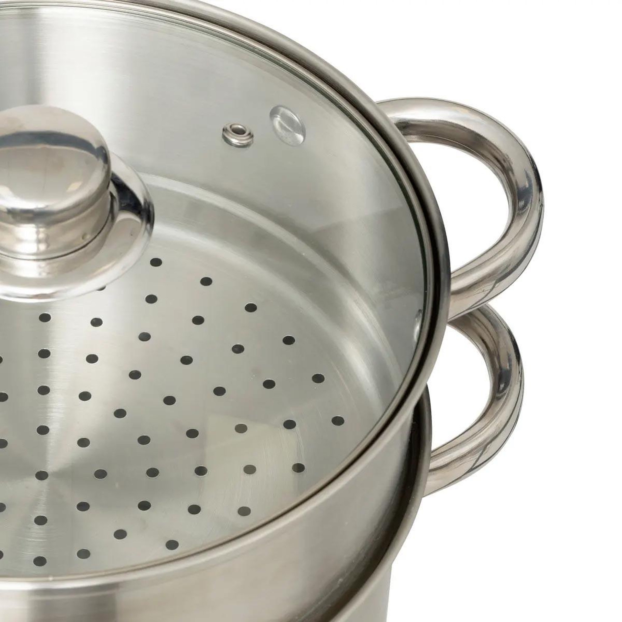 Voir la diapositive 6 : FIVE Couscoussier en inox  terre d'oasis  8l argent