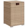 Voir la diapositive 2 : VIDAXL Table de couverture de bouteille de propane beige 40x40x60 cm