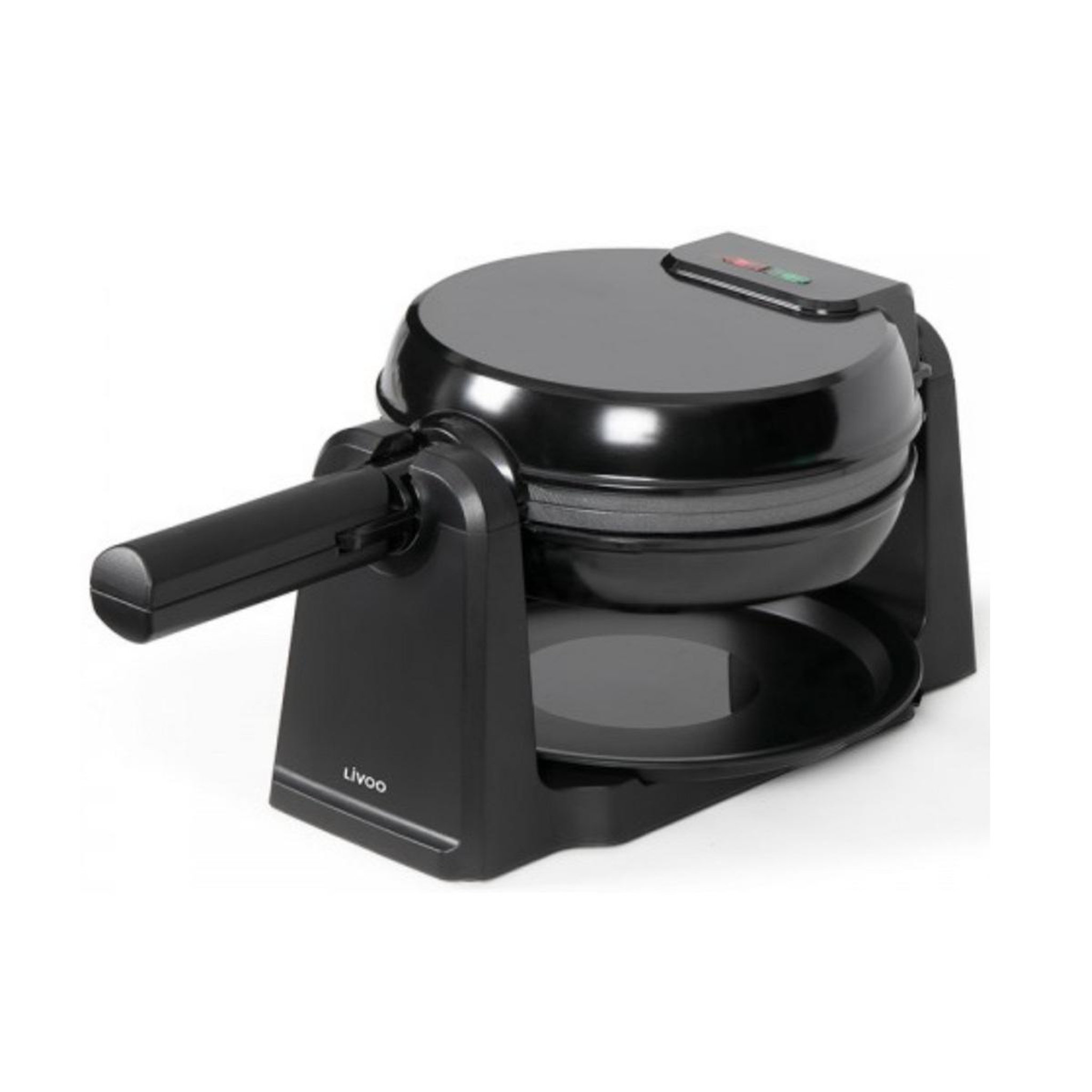 Voir la diapositive 2 : LIVOO Gaufrier rotatif 1000w noir - dop252