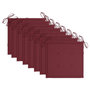 Voir la diapositive 5 : VIDAXL Chaises de jardin avec coussins lot de 8 Bois d'acacia solide