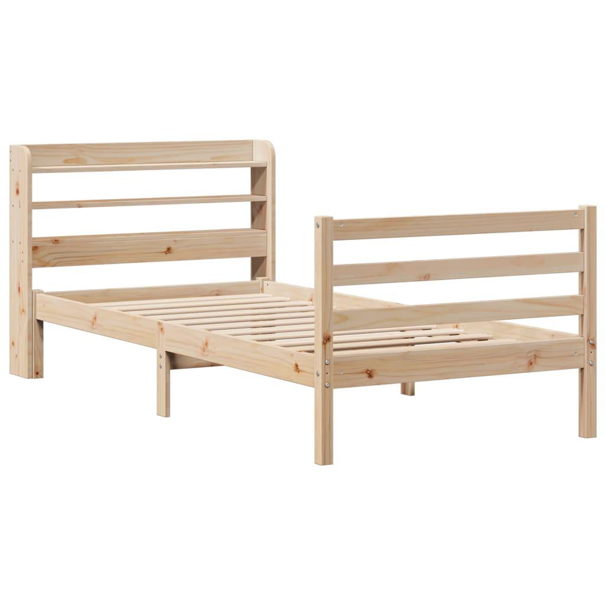 Voir la diapositive 3 : VIDAXL Cadre de lit avec tete de lit sans matelas 100x200 cm