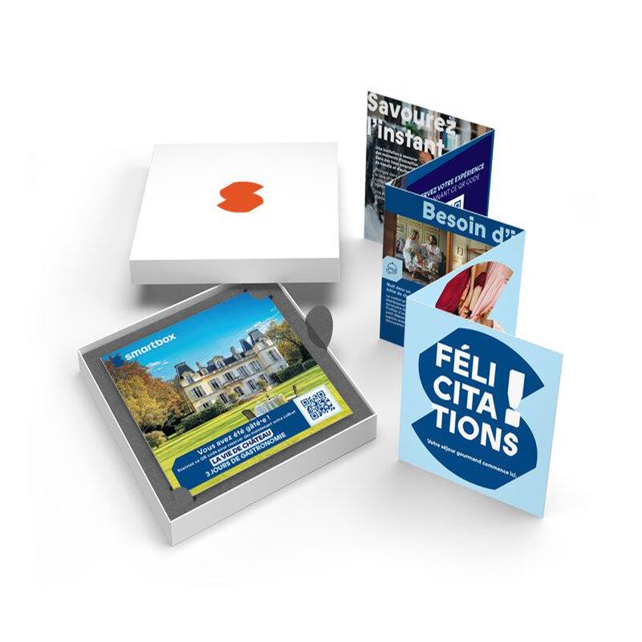 Voir la diapositive 2 : Smartbox La vie de château 3 jours de gastronomie - coffret cadeau séjour