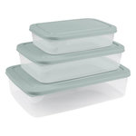 Paris Prix Lot de 3 Boîtes de Conservation  Merle  3L Bleu Givré