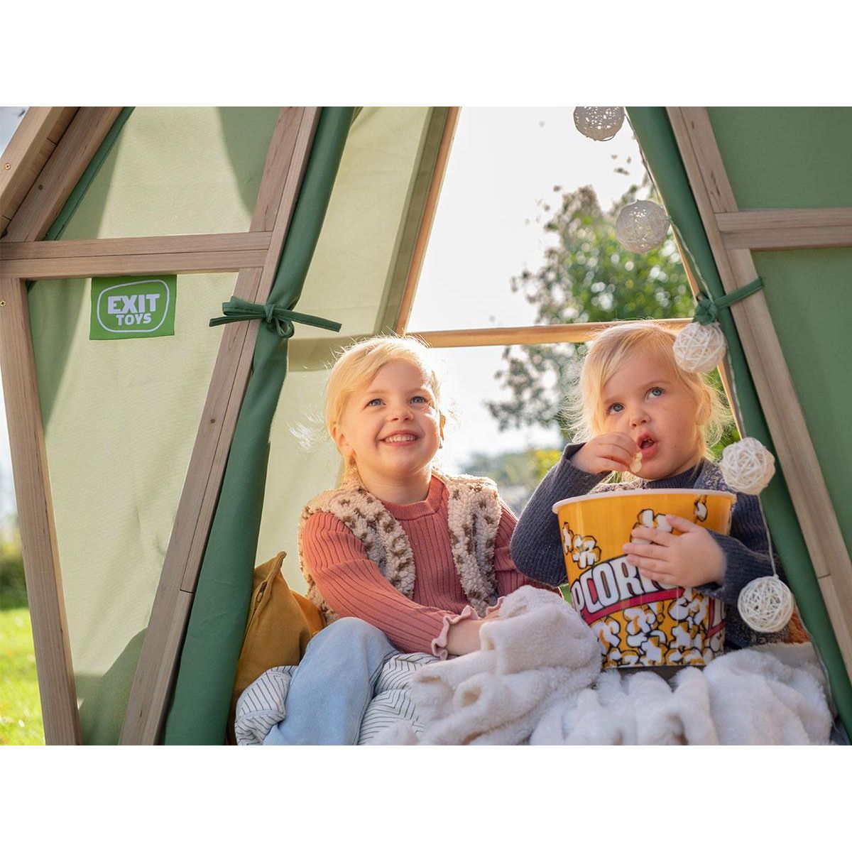 EXIT TOYS Maisonnette en bois pour enfants Yuki 100 - Exit Toys