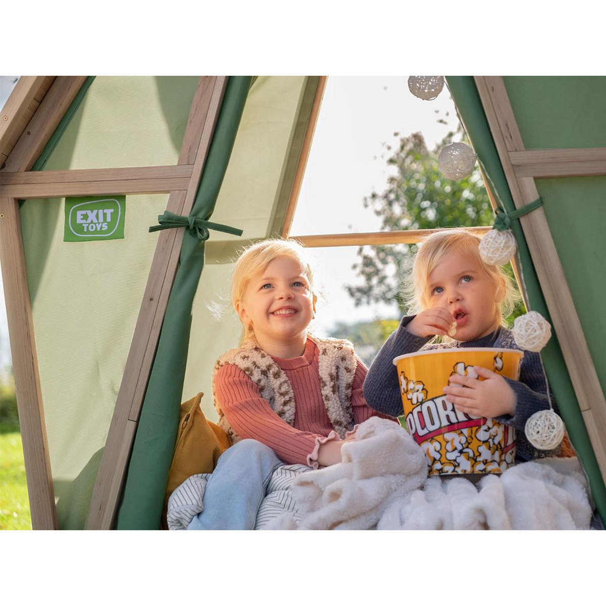 EXIT TOYS Maisonnette en bois pour enfants Yuki 100 - Exit Toys