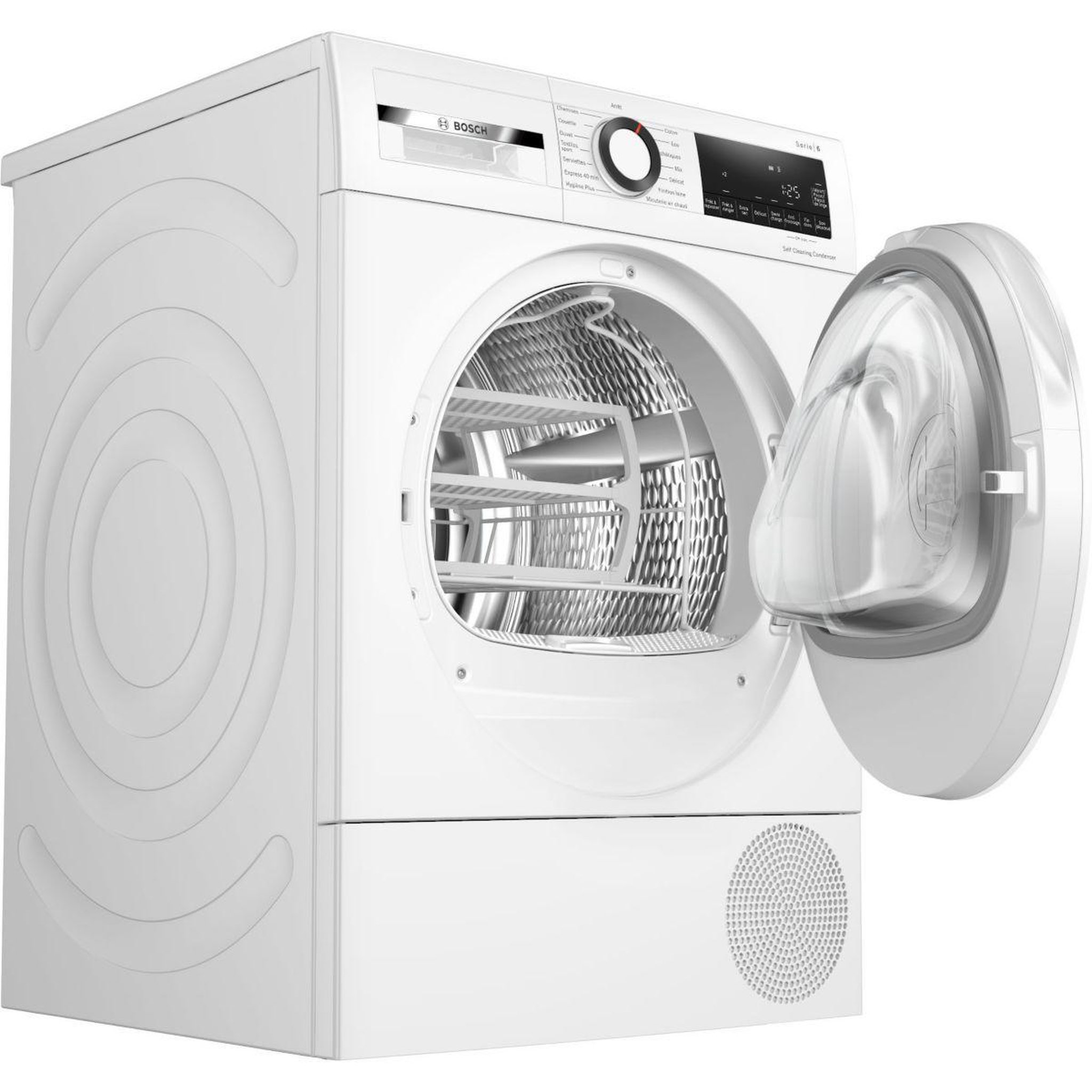 Voir la diapositive 2 : BOSCH Sèche linge pompe à chaleur WQG13500FR 9kg - Idéal famille & Ultra-silencieux & Sérénité