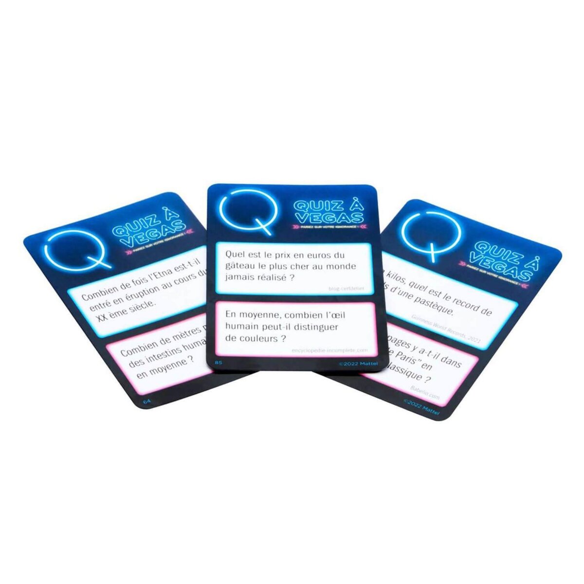 MATTEL Jeu d ambiance Mattel Quiz à Vegas