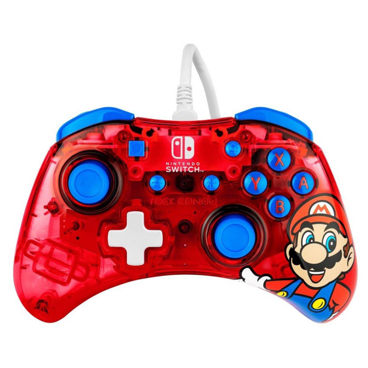 PDP Manette Filaire Rock Candy Mario