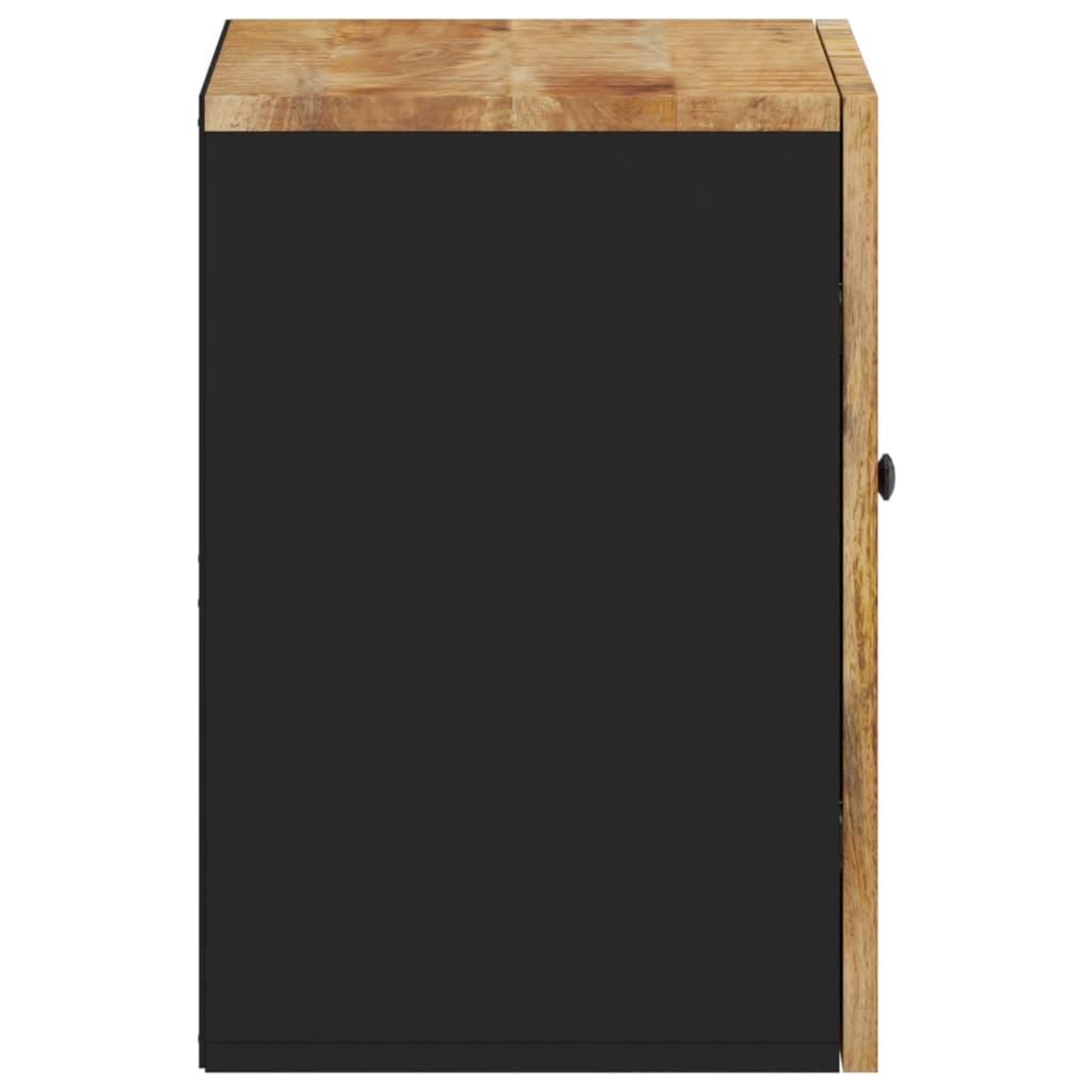 Voir la diapositive 5 : VIDAXL Armoire de salle de bain murale 38x33x48cm bois massif manguier
