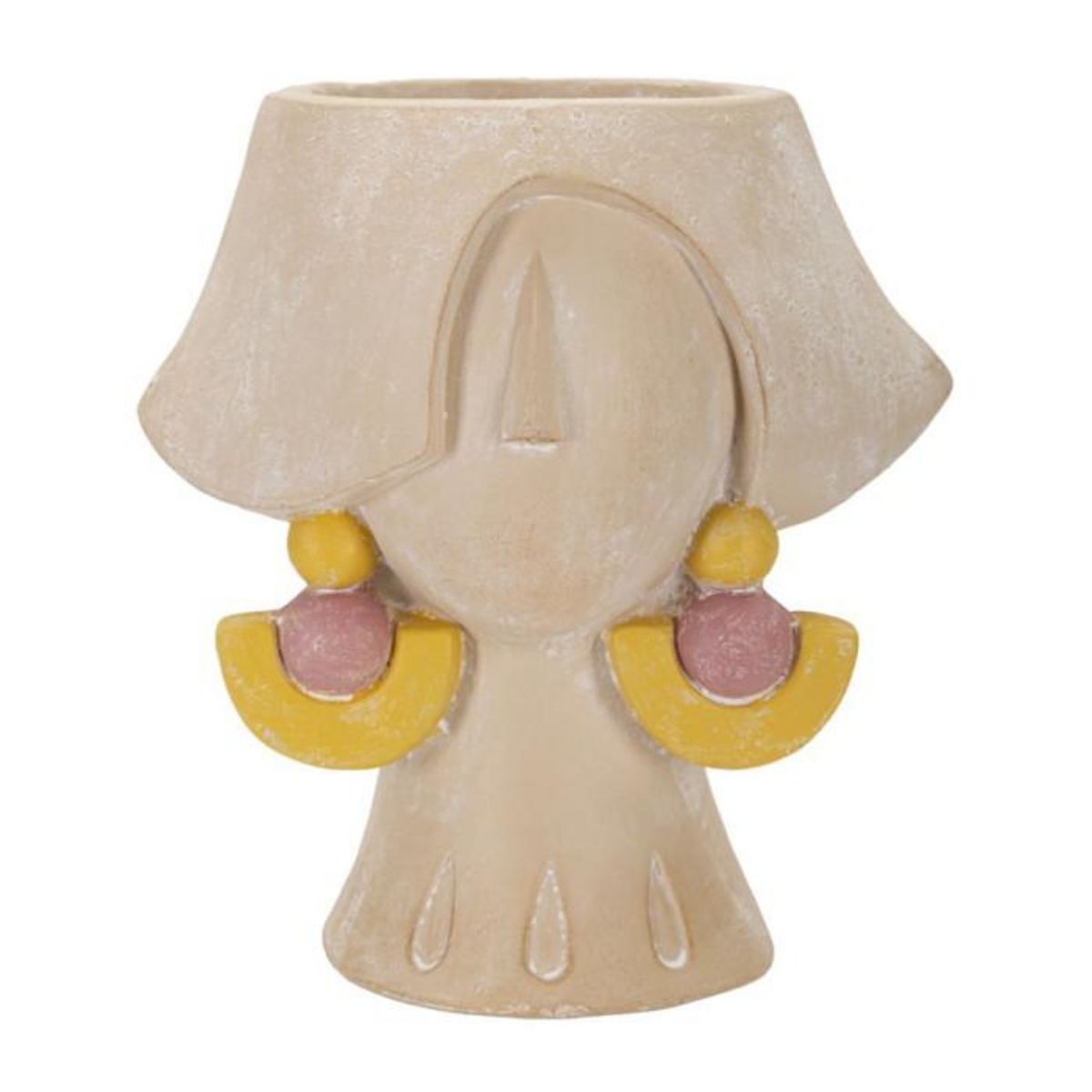 Paris Prix Vase Déco en Résine  Elegant  26cm Multicolore