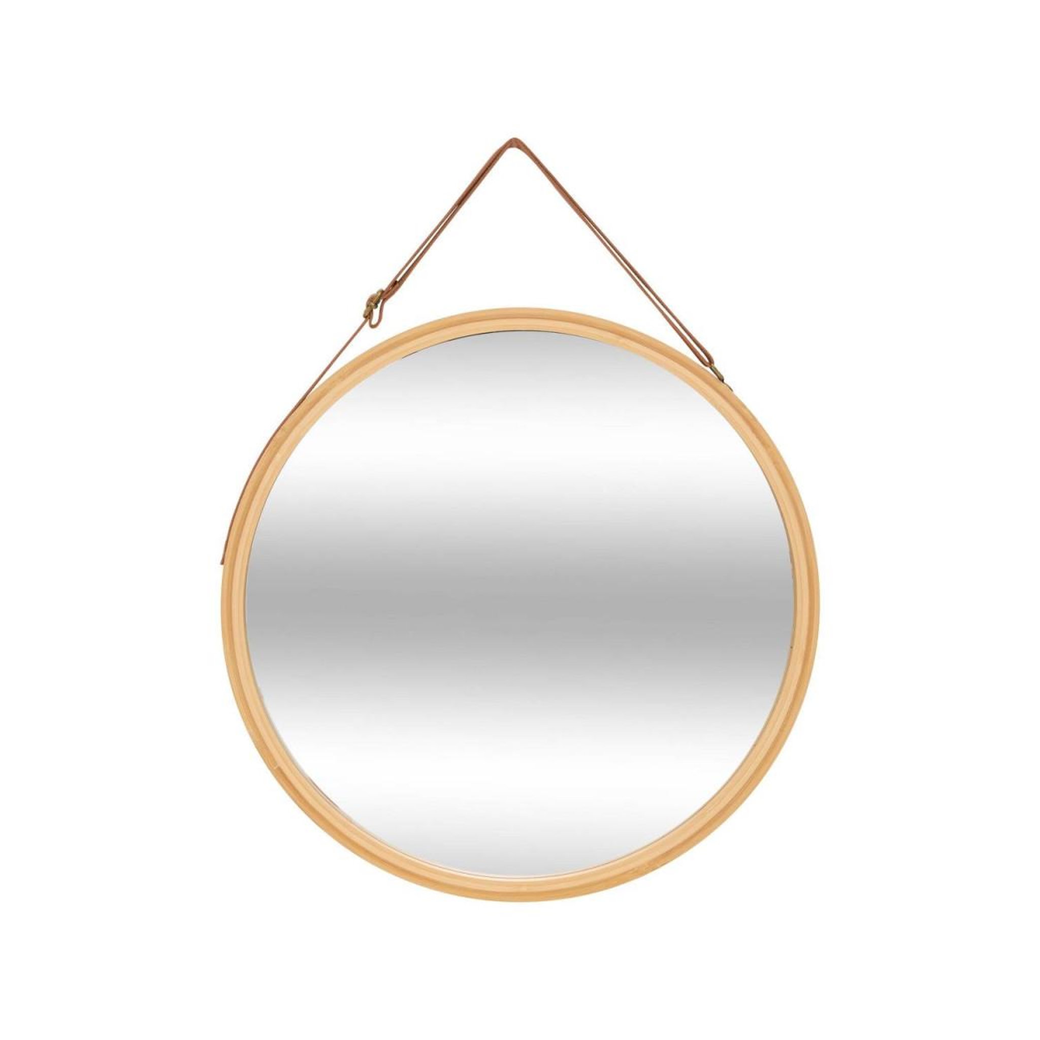 FIVE Miroir mural rond en bambou  naé  38cm naturel