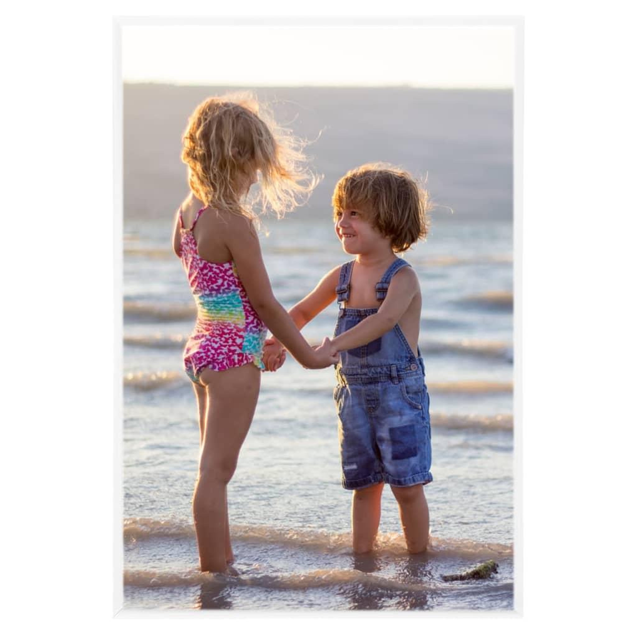 Voir la diapositive 3 : VIDAXL Collage de cadres photo 3 pcs au mur table Blanc 21x29,7 cm MDF