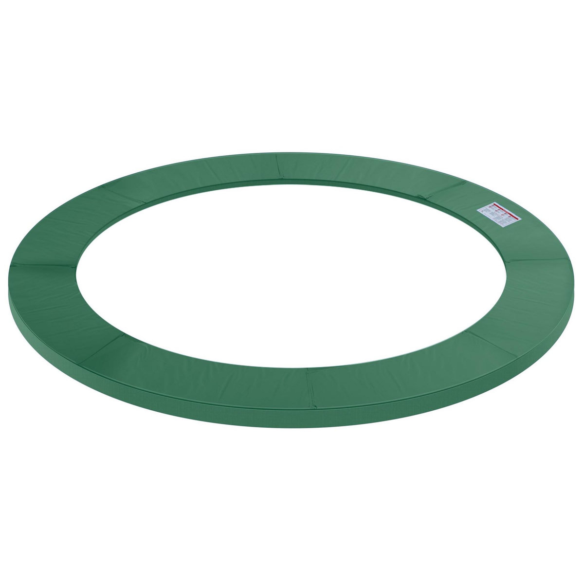 HOMCOM Couvre-ressort trampoline dia. 305 cm PVC PE haute densité rembourrage 15 mm vert