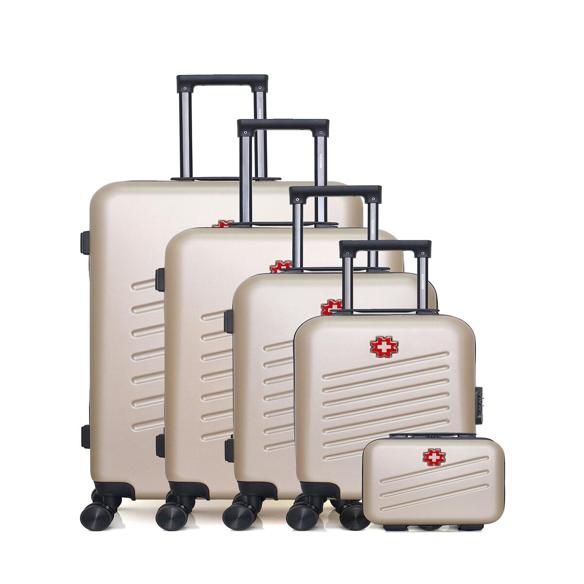 SWISS KOPPER SWISS KOPPER - Set de 5 Valises ZURICH-U 75 cm 4 Roues
