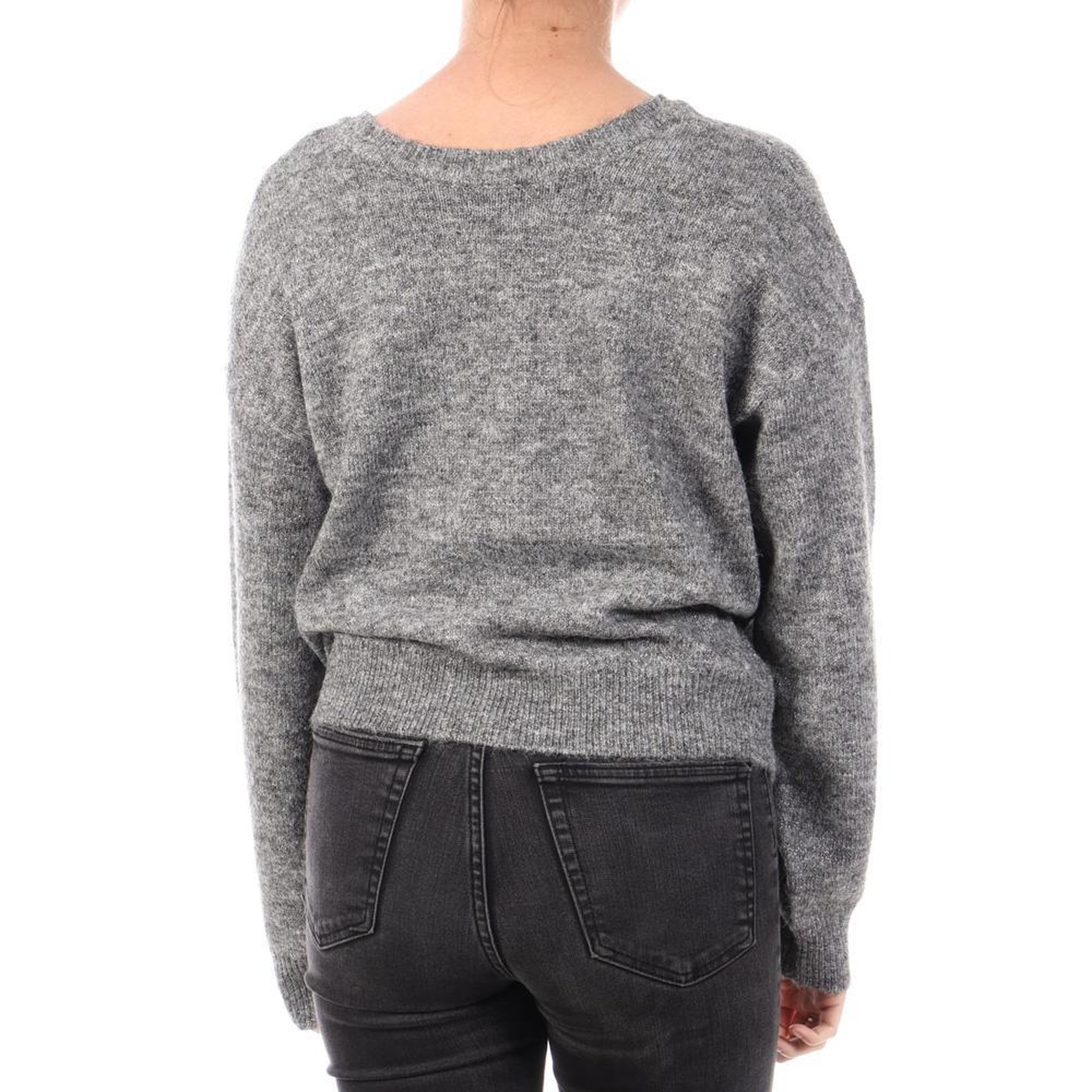 Voir la diapositive 2 : Vero Moda Pull Gris Femme Vero Moda Mellie