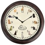 ESSCHERT DESIGN Esschert Design Horloge avec sons de chat