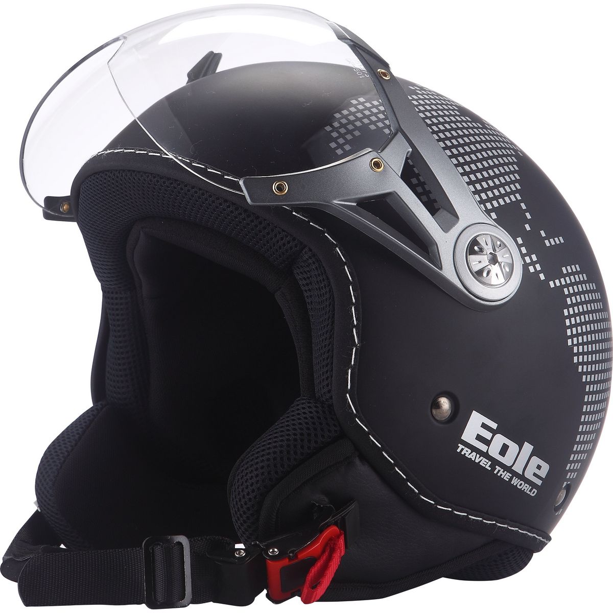 KSK Casque moto WORLD NOIR T.M