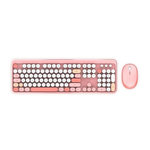 Mobility Lab Combo sans fil clavier + souris - MOBILITY LAB - Pure Color - Rose - Design ergonomique - Frappe discrete