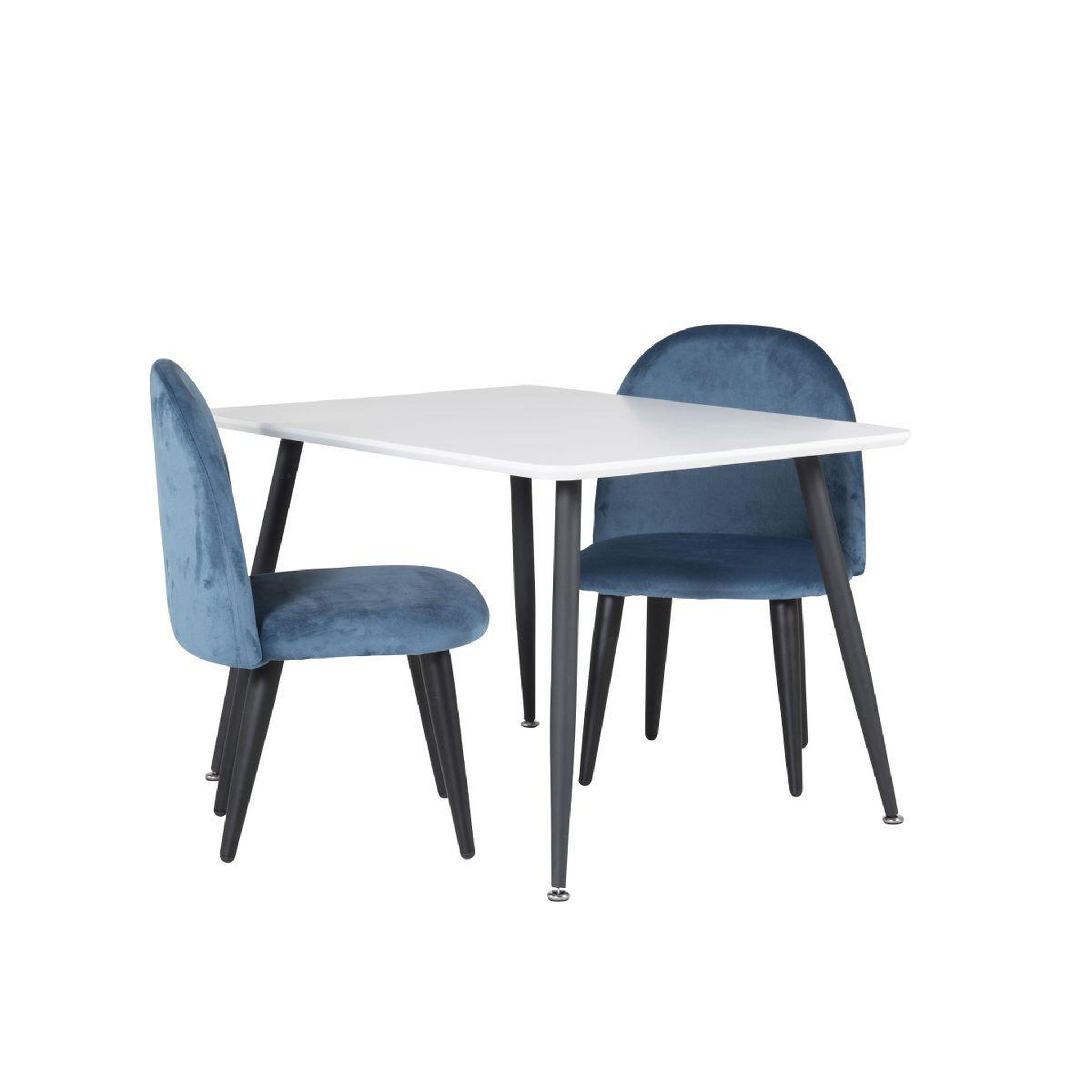 Voir la diapositive 4 : Paris Prix Table enfant  plaza  60x80cm blanc & noir