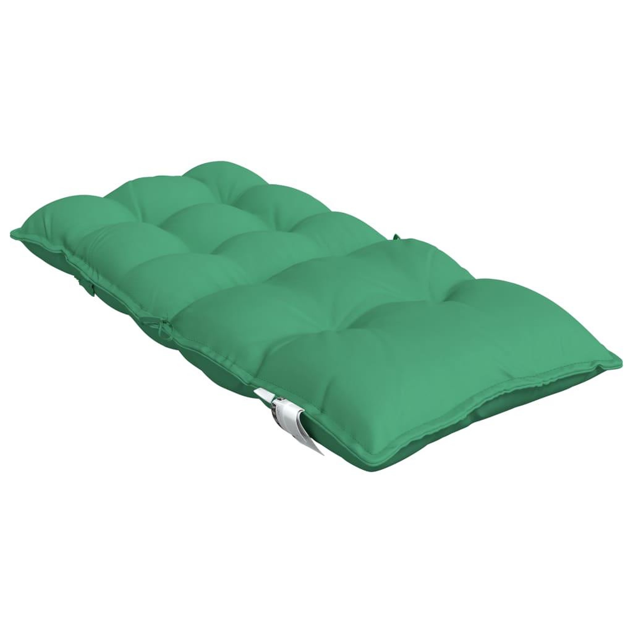 Voir la diapositive 5 : VIDAXL Coussins de chaise a dossier bas lot de 6 vert tissu oxford