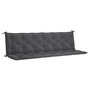 Voir la diapositive 2 : VIDAXL Coussin de banc de jardin anthracite tissu oxford