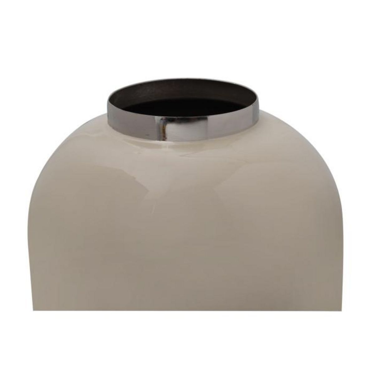 Paris Prix Vase Rond Déco  Nyvo  20cm Ivoire & Argent