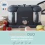 Voir la diapositive 3 : BEABA Mixeur Cuiseur Bébé Babycook Duo Dark Grey