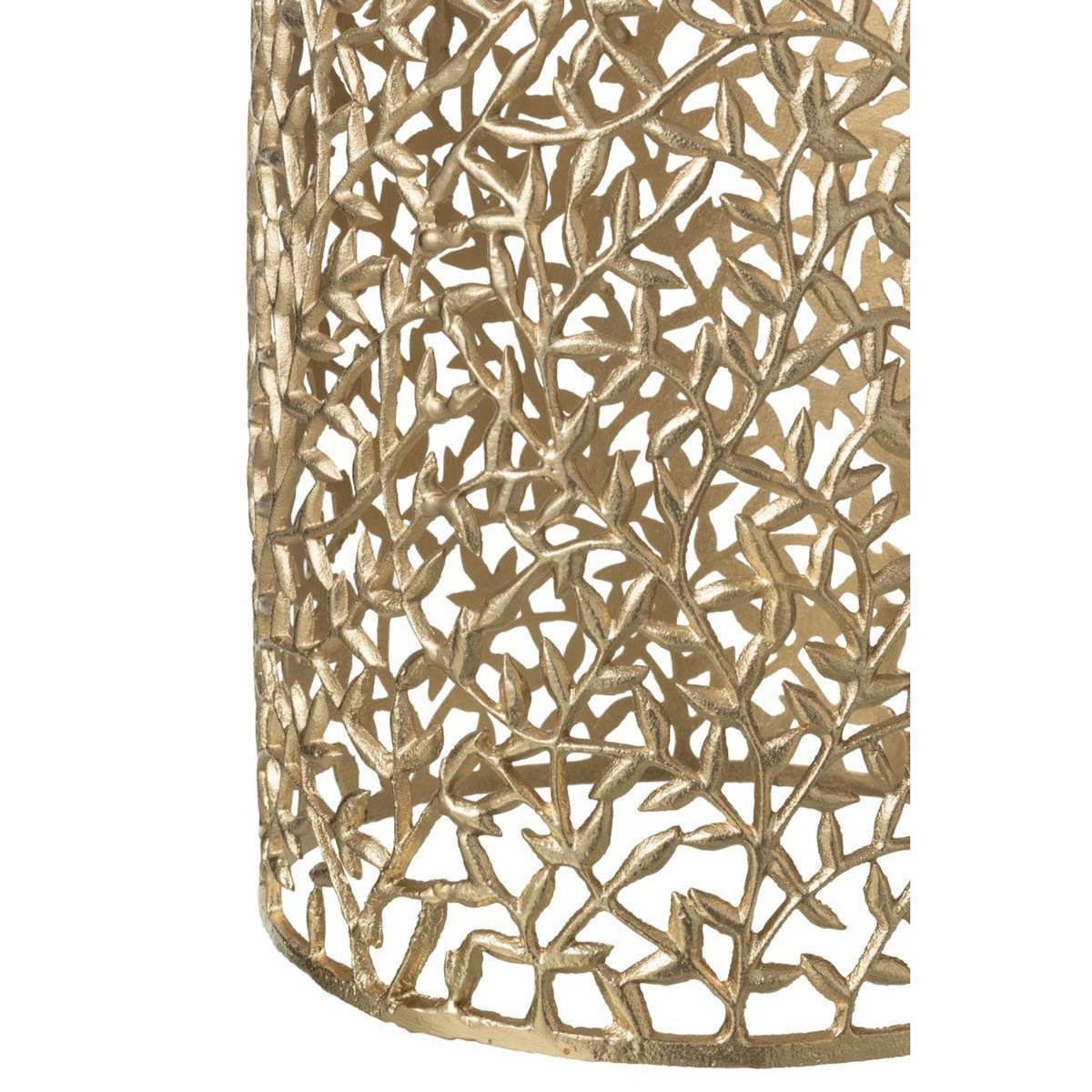 Paris Prix Lot de 2 Tables d'Appoint en Métal  Cecelia  50cm Doré