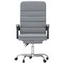 Voir la diapositive 3 : VIDAXL Fauteuil de massage inclinable de bureau Gris clair Tissu