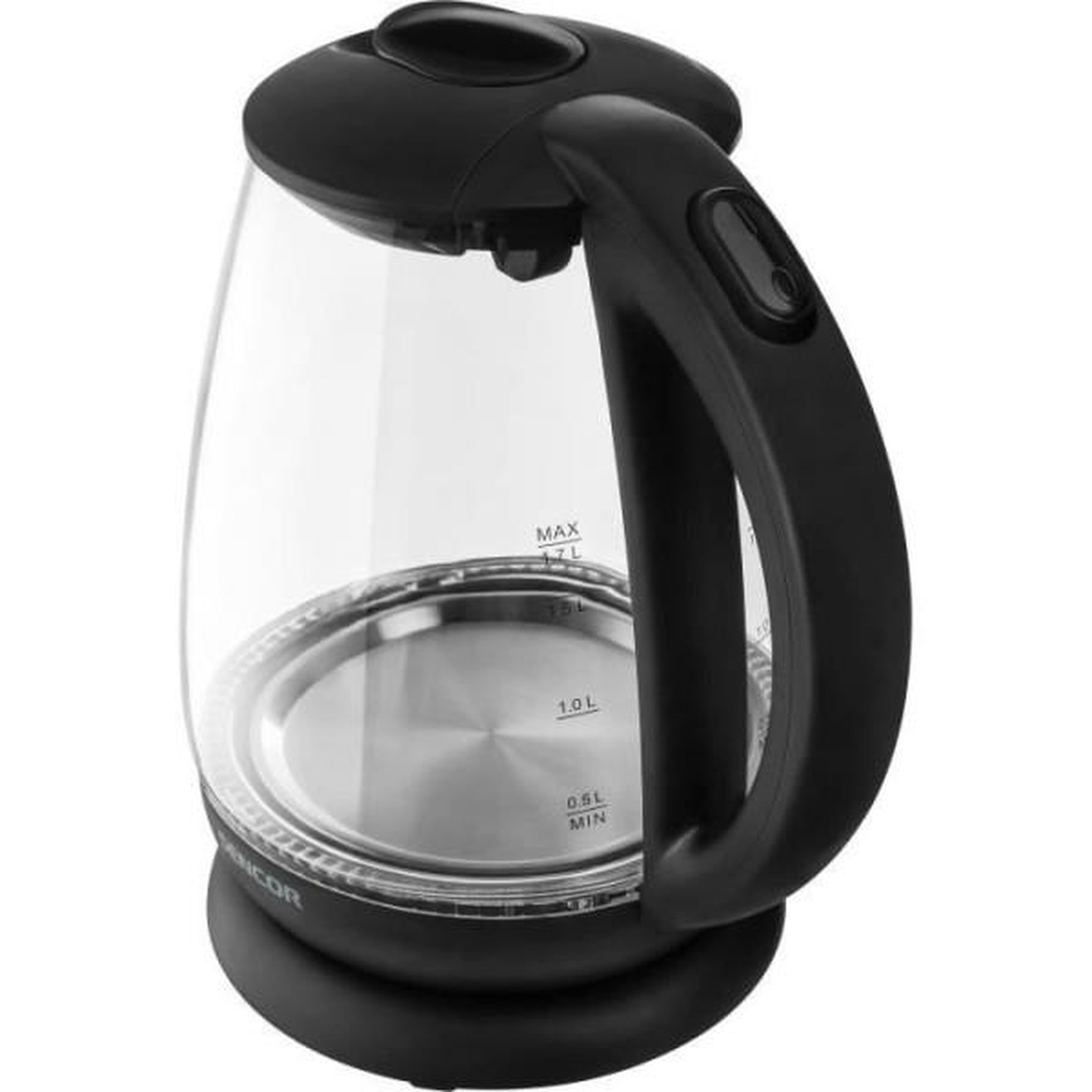 Voir la diapositive 4 : MARKET24 Bouilloire Electrique  - SENCOR - SWK-1785BK - 1,7 L - 2200 W - Noir