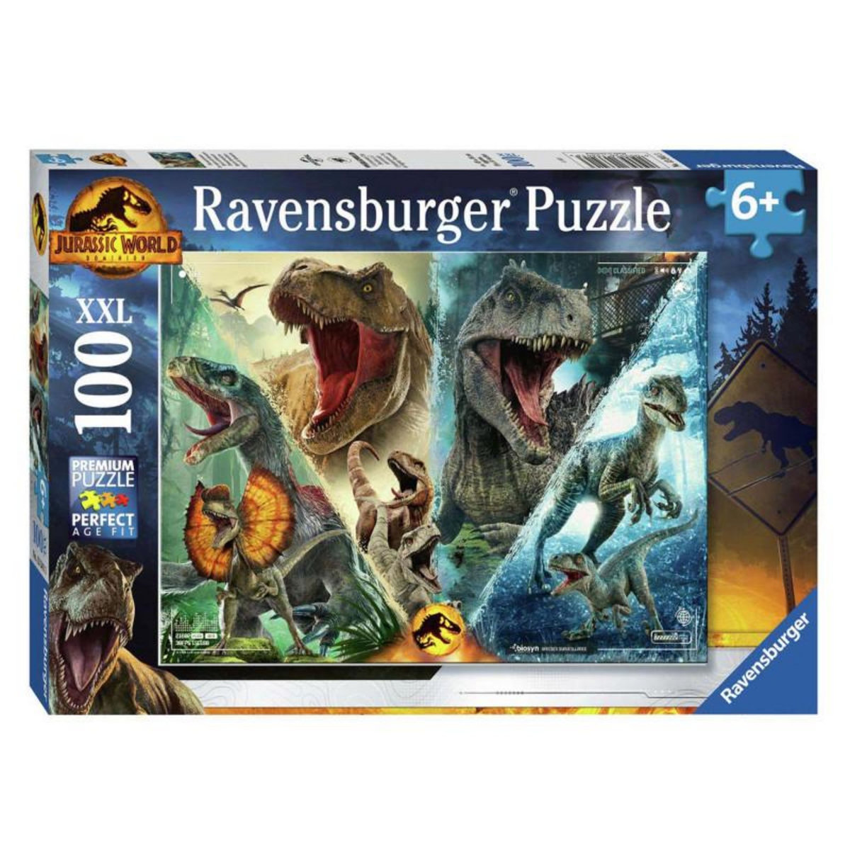 RAVENSBURGER Ravensburger - Jurassic World Dominion Jigsaw Puzzle XXL 100pcs. 133413