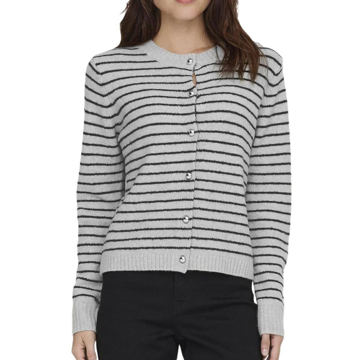 Only Gilet /Noir Femme Only Chester