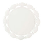 Paris Prix Miroir Mural en Métal  Poisson  76cm Blanc