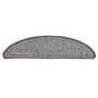 Voir la diapositive 4 : VIDAXL Tapis de marches d'escalier 15 pcs Gris 56x17x3 cm
