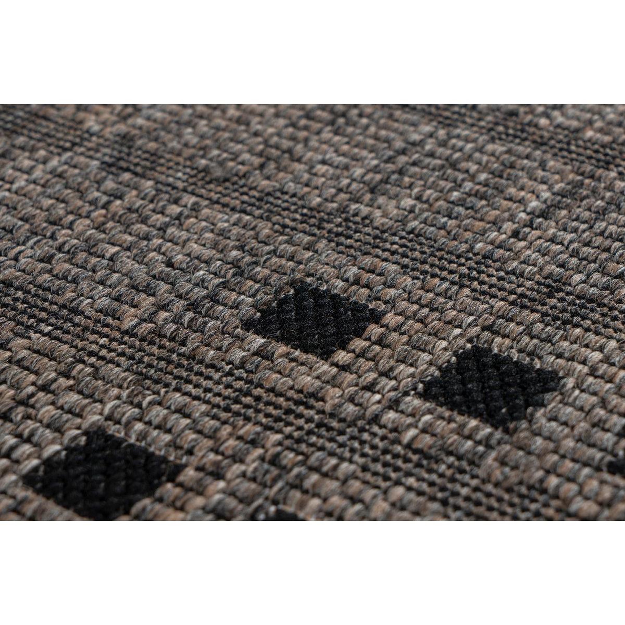 Voir la diapositive 3 : Paris Prix Tapis d'extérieur à poils courts  malang  taupe