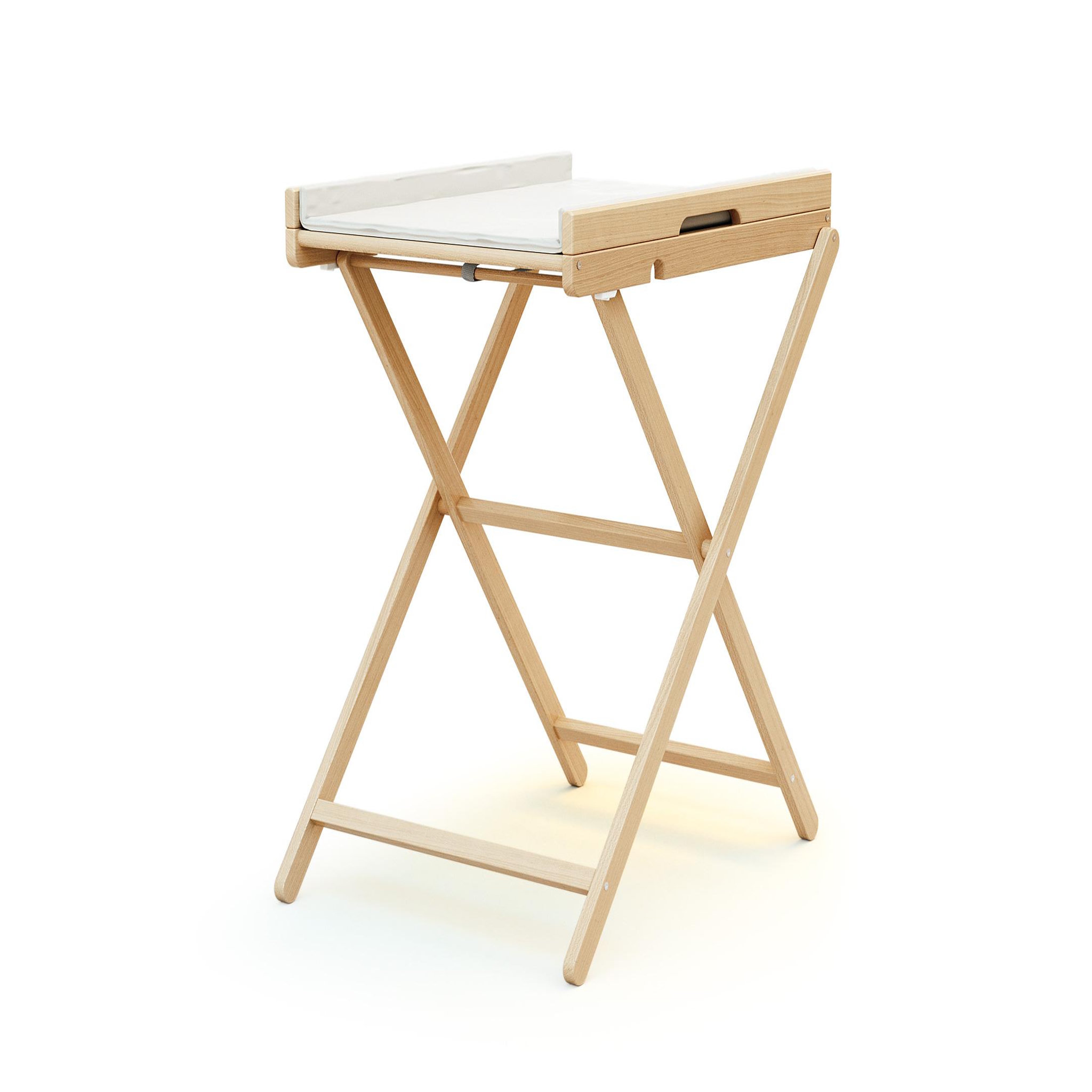 Voir la diapositive 1 : AT4 Table à langer pliante en bois ESSENTIEL