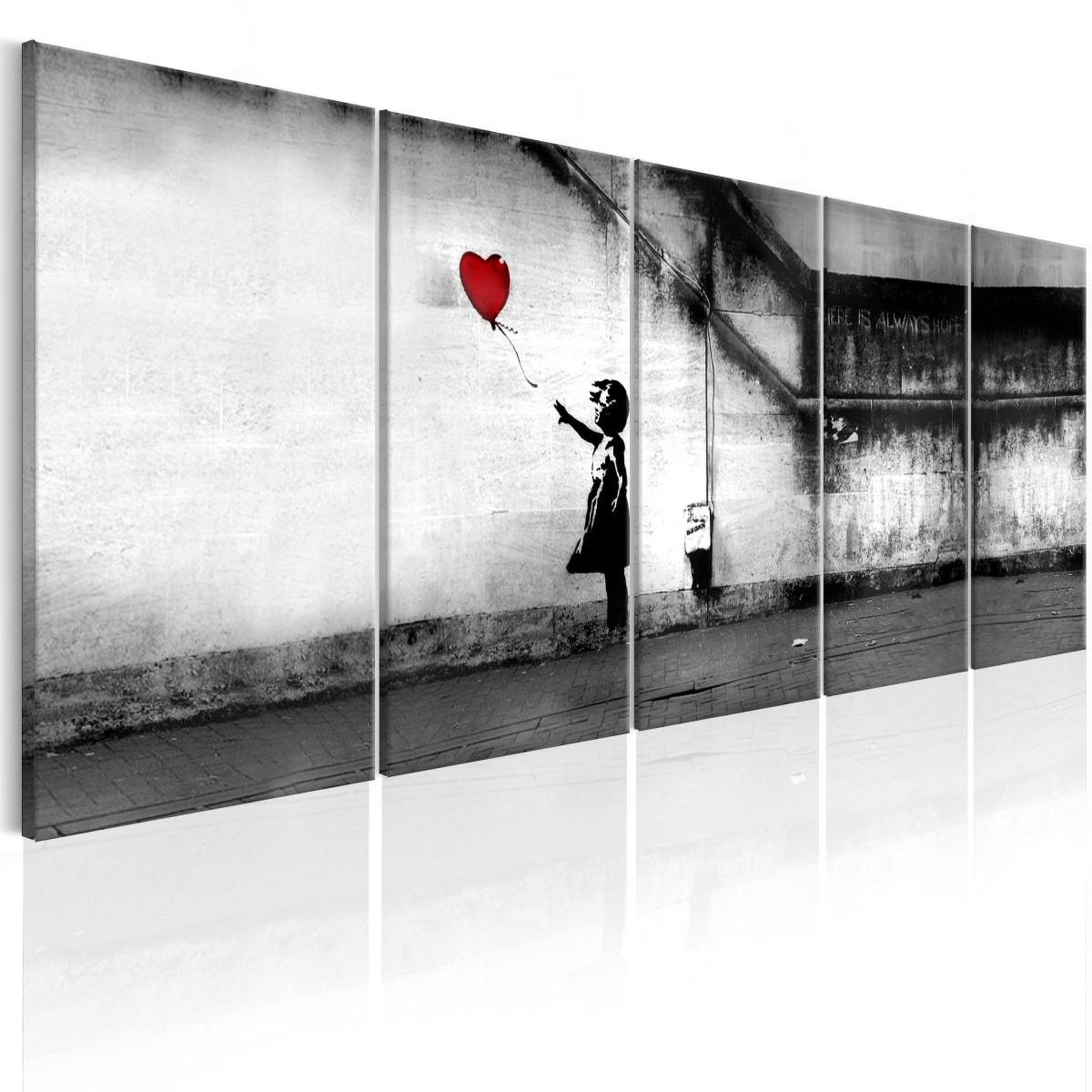 Voir la diapositive 1 : Paris Prix Tableau Imprimé  Banksy - Runaway Balloon