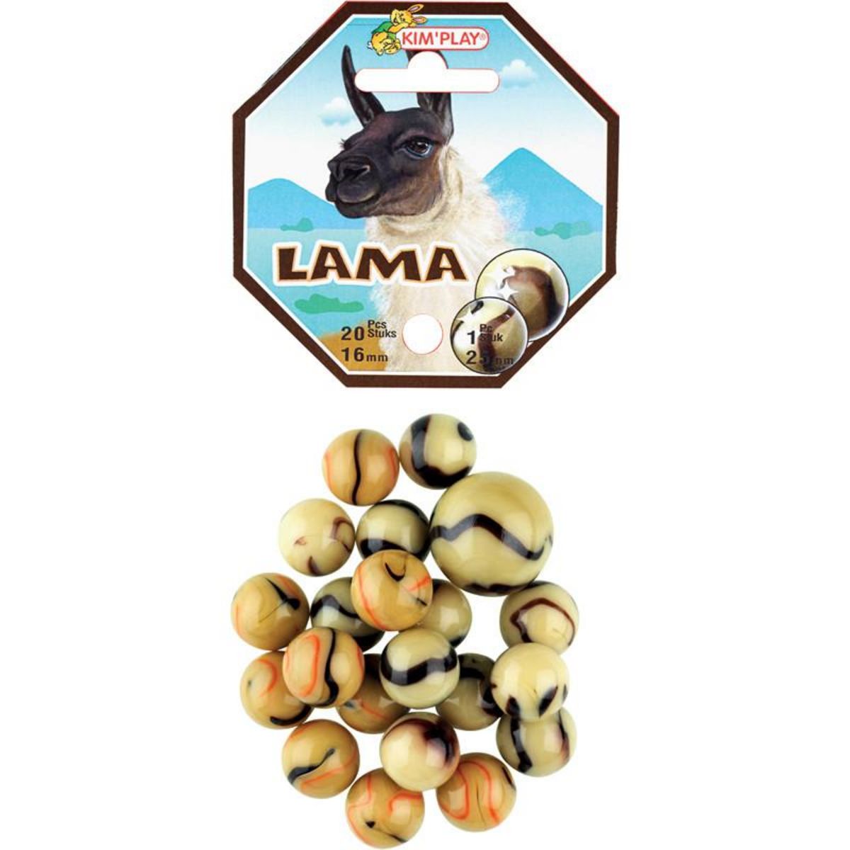 Kim Play 20 BILLES+1 CALOT LAMA KIM PLAY COU500844