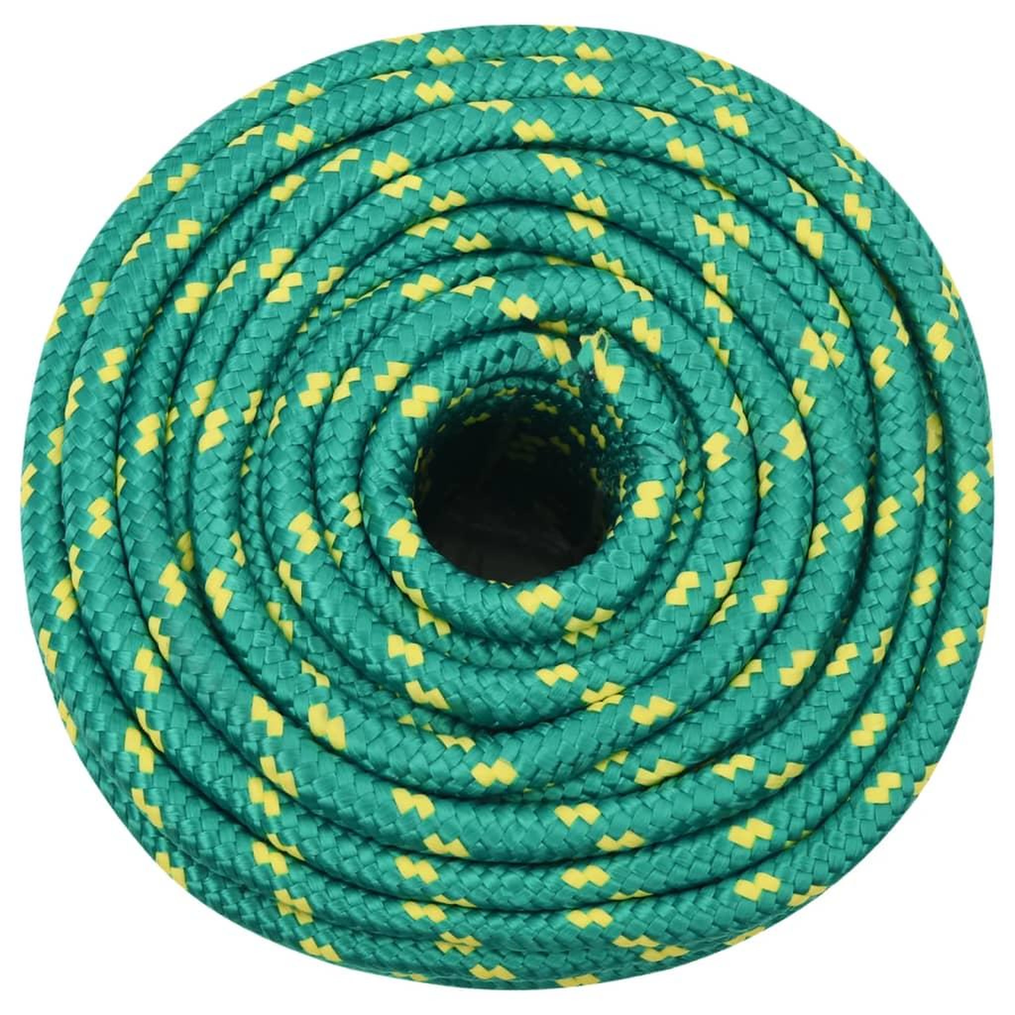 Voir la diapositive 3 : VIDAXL Corde de bateau Vert 12 mm 50 m Polypropylene