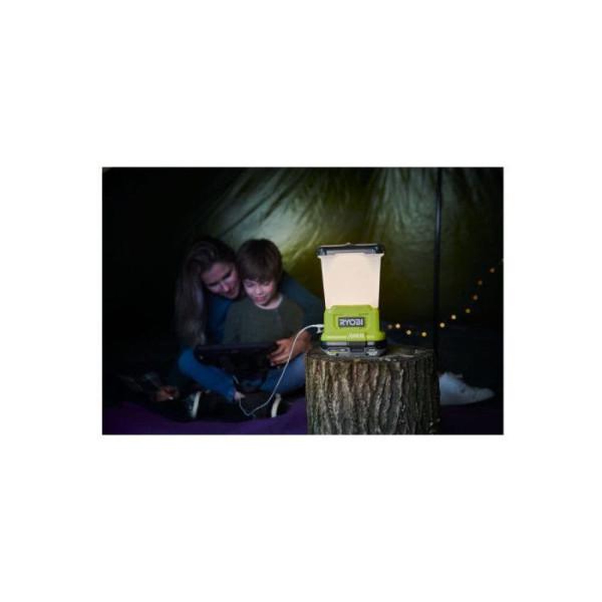 Voir la diapositive 3 : Ryobi Lanterne led ryobi 18v one+ - 850 lumens - sans batterie ni chargeur - rll18-0